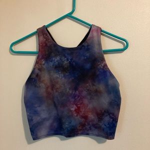 Athleta Supernova Crop Sports Bra, size m